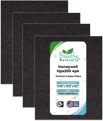 Show full view: Breathe Naturally Replacement Carbon Prefilters for Honeywell HPA200 Series Air Purifiers, 4 count slide 1 of 2