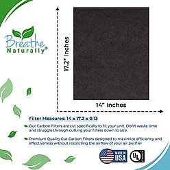 Breathe Naturally Replacement Carbon Prefilters for Honeywell HPA300 Series Air Purifiers, 4 count slide 2 of 2