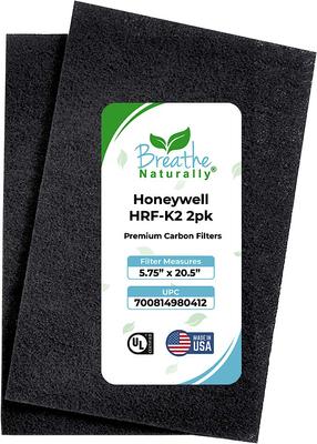 Show full view: Breathe Naturally Replacement Carbon Prefilters for Honeywell K2 Series Air Purifiers, 2 count slide 1 of 3