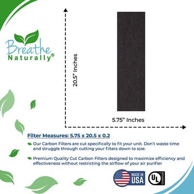 Show full view: Breathe Naturally Replacement Carbon Prefilters for Honeywell K2 Series Air Purifiers, 2 count slide 3 of 3