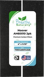 Breathe Naturally Replacement Carbon Prefilters for Hoover AH60010 Series Air Purifiers, 2 count slide 1 of 2