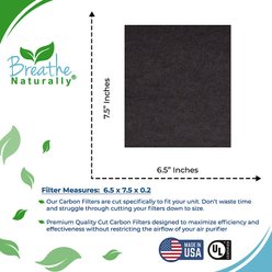Breathe Naturally Replacement Carbon Prefilters for Idylis "B" IAP-10-150 Series Air Purifiers, 2 count slide 2 of 2