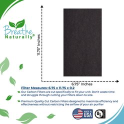 Breathe Naturally Replacement Carbon Prefilters for Idylis "C" IAP-10-200 Series Air Purifiers, 6 count slide 2 of 2