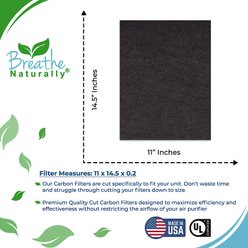 Breathe Naturally Replacement Carbon Prefilters for Kenmore 83190 Series Air Purifiers, 2 count slide 2 of 2