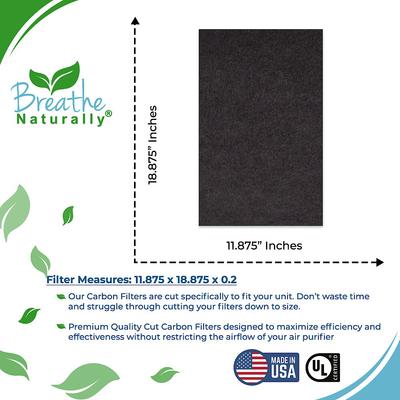 Show full view: Breathe Naturally Replacement Carbon Prefilters for Kenmore 83195 Series Air Purifiers, 2 count slide 2 of 2