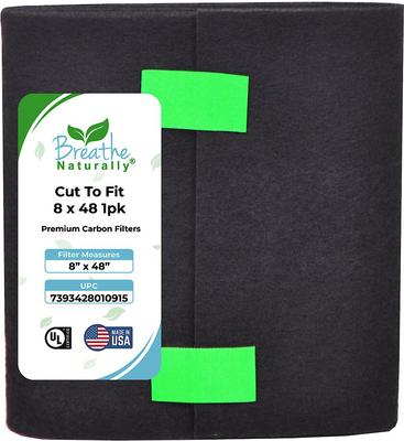 Show full view: Breathe Naturally Replacement Cut To Fit Carbon Filter, 8 x 48-in, 1 count slide 1 of 3
