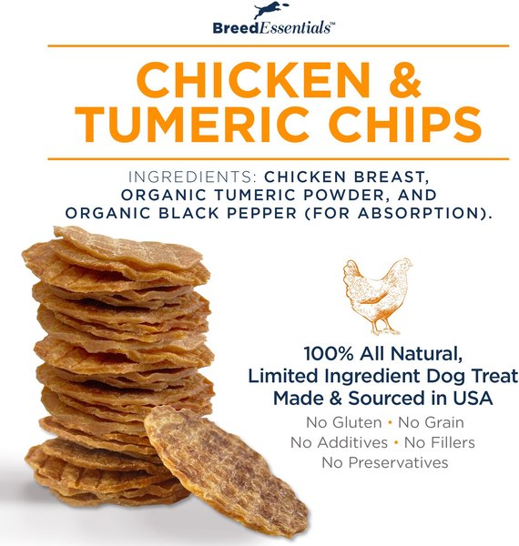 Breed Essentials Yorkshire Terrier Chicken Chips Grain-Free Dog Treats