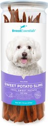 Breed Essentials Maltese Sweet Potato Slims Grain-Free Dog Treats, 7.5-oz can