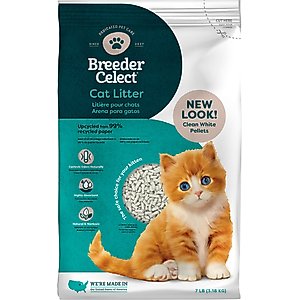 Breeder Celect Paper Pellet Cat Litter, 7-lb bag