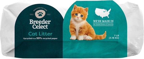 Breeder Celect Paper Pellet Cat Litter