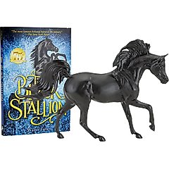 Breyer Horses Freedom Series Black Stallion Horse & Book Set Collectible