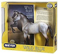 Breyer Horses Freedom Series Wild Blue Book & Toy Horse Set Collectible
