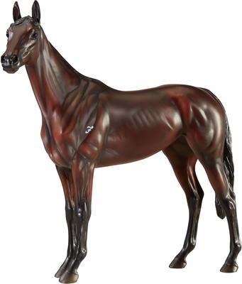 Show full view: Breyer Horses Traditional Series Winx Australian Racehorse Collectible Toy Horse, Brown slide 1 of 1