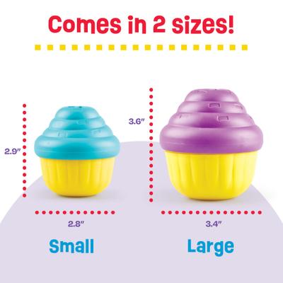 Show full view: Brightkins Cupcake Treat Dispensing Dog Toy, Large slide 5 of 7