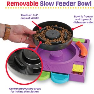 Brightkins DJ Doggo Puzzle Feeder Dog Toy