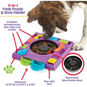 Brightkins DJ Doggo Puzzle Feeder Dog Toy