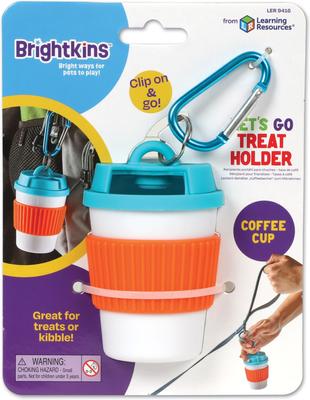 Show full view: Brightkins Let's Go Treat Holder Coffee Cup Dog toy slide 7 of 9