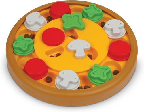 Out of Stock - BRIGHTKINS Pizza Party! Treat Puzzle Dog toy