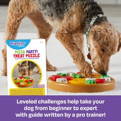 Brightkins Pizza Party! Treat Puzzle Dog toy slide 2 of 7