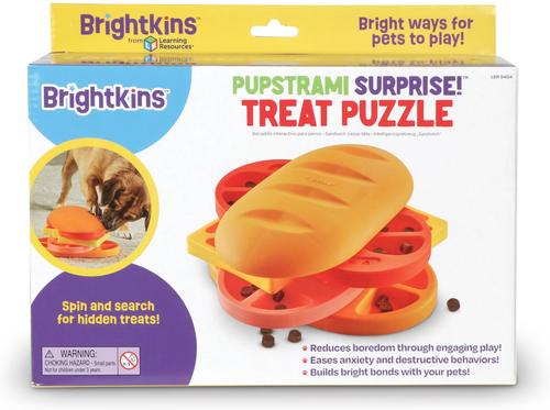 Show full view: Brightkins Pupstrami Surprise! Treat Puzzle Dog Toy slide 6 of 9