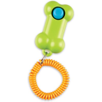 Brightkins Brightkins Smarty Pooch Bone Dog Training Clicker