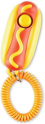 Brightkins Smarty Pooch Hot Dog Dog Training Clicker