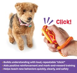 Brightkins Smarty Pooch Hot Dog Dog Training Clicker slide 2 of 6