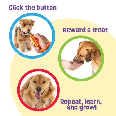 Show full view: Brightkins Smarty Pooch Hot Dog Dog Training Clicker slide 3 of 7