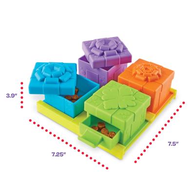 Show full view: Brightkins Surprise Party! Puzzle Treat Dog Toy slide 2 of 9