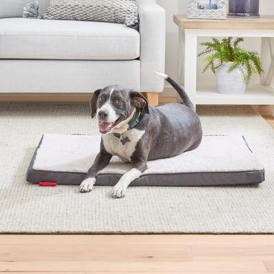 Show full view: Brindle 2-in Orthopedic with Machine Washable Cover Dog & Cat Bed, Gray, Medium slide 3 of 7