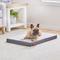 Show in main carousel: Brindle 2-in Orthopedic with Machine Washable Cover Dog & Cat Bed, Gray, Small slide 1 of 8