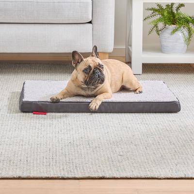 Show full view: Brindle 2-in Orthopedic with Machine Washable Cover Dog & Cat Bed, Gray, Small slide 4 of 8