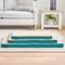 Show in main carousel: Brindle 2-in Orthopedic with Machine Washable Cover Dog & Cat Bed, Teal, Large slide 5 of 8