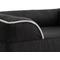 Show in main carousel: Brindle Orthopedic Bolster Dog & Cat Bed with Removable Cover, Charcoal/White, Medium slide 4 of 10
