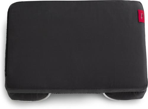 Show full view: Brindle Orthopedic Bolster Dog & Cat Bed with Removable Cover, Charcoal/White, X-Large slide 7 of 10