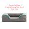 Show in main carousel: Brindle Orthopedic Bolster Dog & Cat Bed with Removable Cover, Dove Gray/Blue, X-Large slide 2 of 9