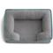 Show in main carousel: Brindle Orthopedic Bolster Dog & Cat Bed with Removable Cover, Dove Gray/Blue, X-Large slide 5 of 9