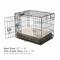 Show in main carousel: Brindle Soft Orthopedic Pillow Cat & Dog Bed with Removable Cover, Khaki, 22 x 16 in slide 6 of 8