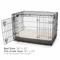 Show in main carousel: Brindle Soft Orthopedic Pillow Cat & Dog Bed with Removable Cover, Khaki, 34 x 22 in slide 7 of 9