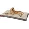 Show in main carousel: Brindle Soft Orthopedic Pillow Cat & Dog Bed with Removable Cover, Khaki, 52 x 34 in slide 5 of 9