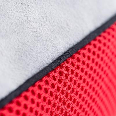 Show full view: Brindle Soft Orthopedic Pillow Cat & Dog Bed with Removable Cover, Red, 46 x 28 in slide 5 of 7