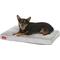Show in main carousel: Brindle Soft Orthopedic Pillow Cat & Dog Bed with Removable Cover, Stone, 34 x 22 in slide 4 of 8