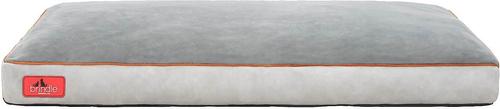 Show full view: Brindle Soft Orthopedic Pillow Cat & Dog Bed with Removable Cover, Stone, 52 x 34 in slide 3 of 8