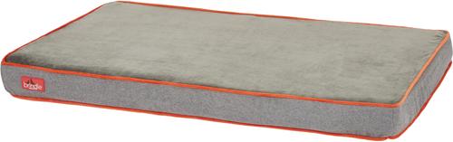 Show full view: Brindle Waterproof Orthopedic Pillow Cat & Dog Bed with Removable Cover, Charcoal Velour, Large slide 4 of 8