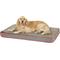 Show in main carousel: Brindle Waterproof Orthopedic Pillow Cat & Dog Bed with Removable Cover, Charcoal Velour, Large slide 5 of 8