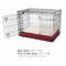 Show in main carousel: Brindle Waterproof Orthopedic Pillow Cat & Dog Bed with Removable Cover, Red Sherpa, Medium slide 6 of 8