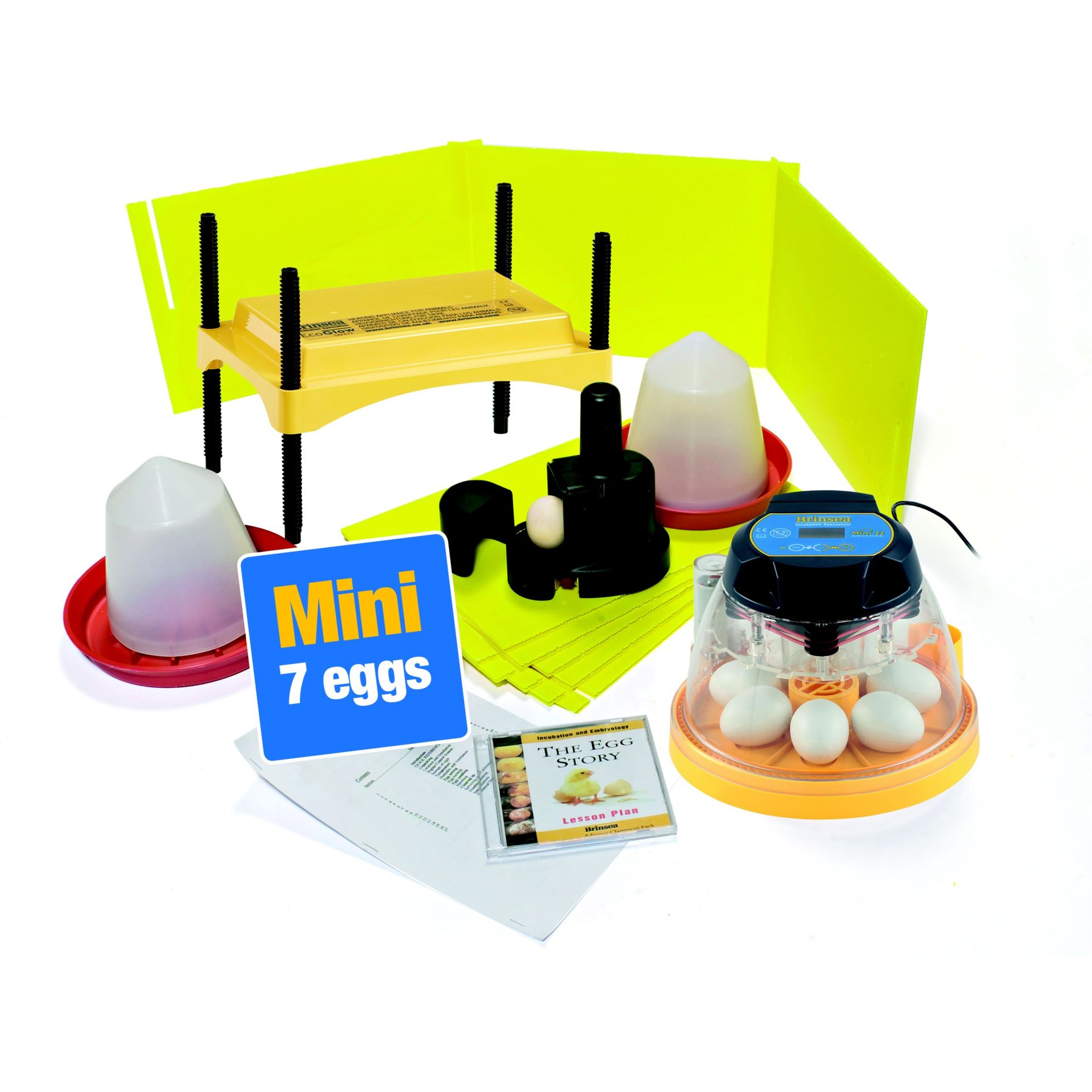 Brinsea Advance Bird Egg Incubator Classroom Pack, Mini II, 7 count