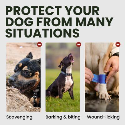 Show full view: BRONZEDOG Adjustable Metal Wire Basket Muzzle for Large Dogs, Black, Large slide 5 of 7