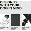 BRONZEDOG Greyhound & Collie Metal Wire Basket Dog Muzzle, Steel, Large