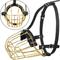 Show in main carousel: BRONZEDOG Pitbull Metal Basket Dog Muzzle, Large, Gold slide 6 of 6